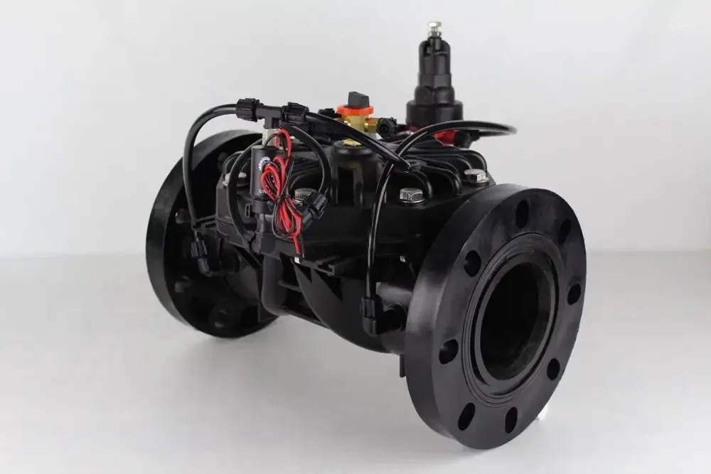 Sewer pipe for hydraulic control valve