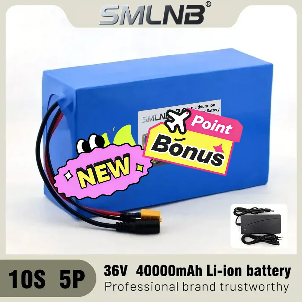 🚧10S5P 36V 40000mAh Electric Scooter Lithium Battery 18650 battery pack 36V 40Ah Electric Scooter Electric Scooter Battery