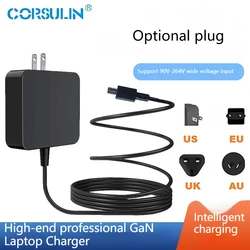 Corsulin 20V 10A 9A 200W 180W GaN AC Adapter Laptop Power For ASUS ROG Zephyrus G14 Air 2024 GA403  Rog G16 Air2024 GU605