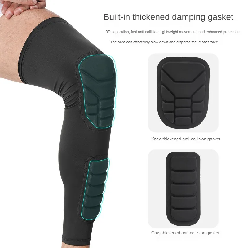 Sports Knee Pads Extended and Breathable Outdoor Mountaineering Football Basketball Cycling Protective Equipment