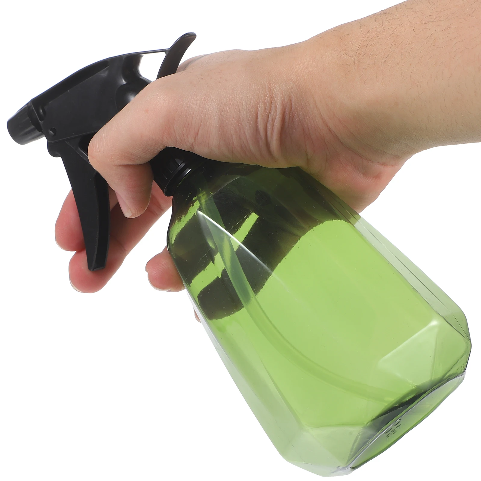 

Refillable Lightweight Portable Small Watering Can Transparent Body Spill-Proof Planter Mister Bottle for Indoor Houseplants
