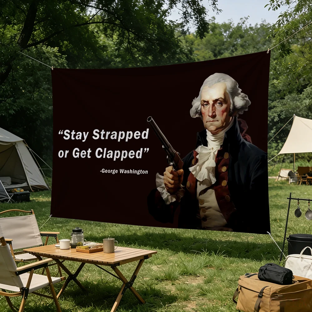 Grappig citaat George Washingt - Outdoor Camping Quotes recensie en prijs