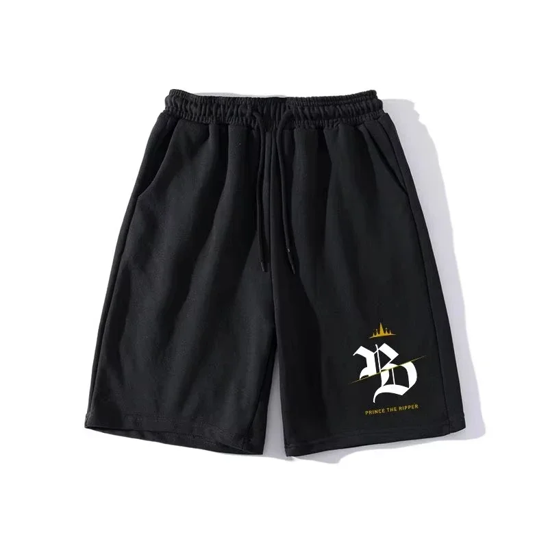 

Летние шорты в одном стиле для мужчин и женщин 2025 года, мужские и женские летние повседневные брюки с пятью точками анимационной периферии COS