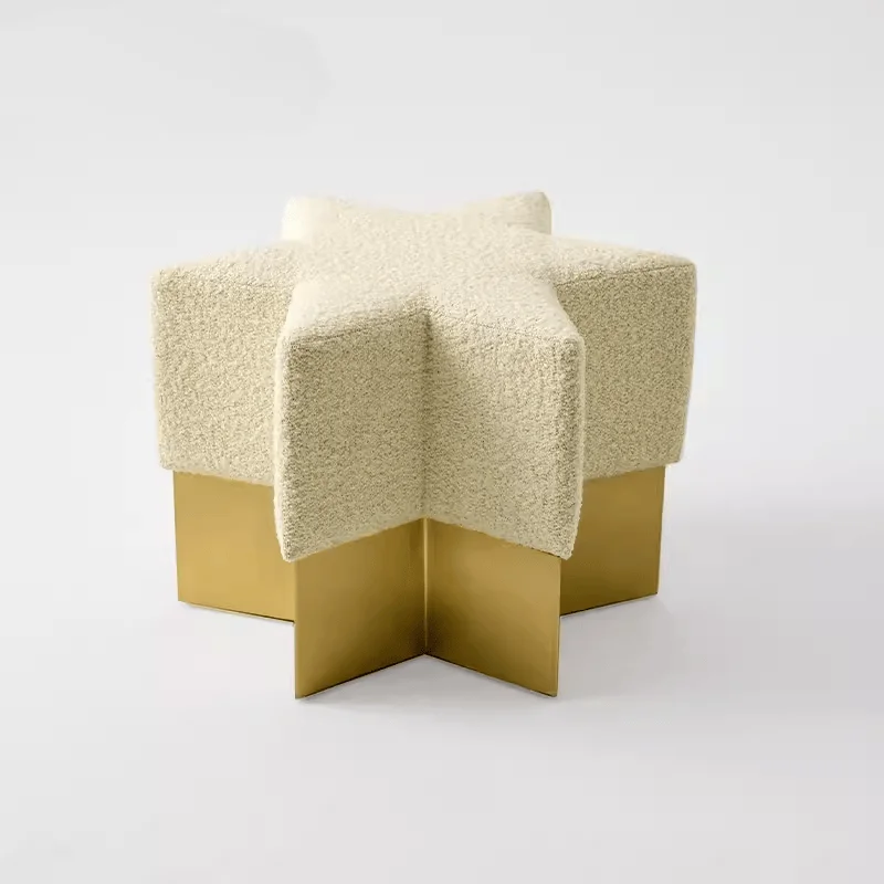 

Living room household low stool shoe changing stool bedroom dressing stool