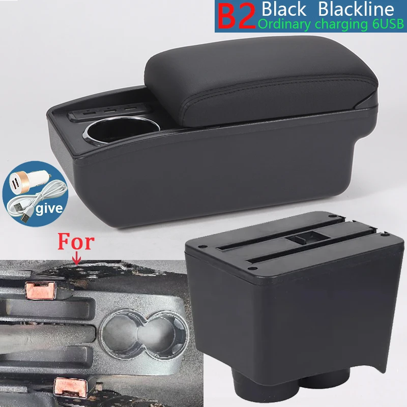 Voor Volkswagen Polo Armsteun Doos Voor VW Polo 9N3 Auto Armsteun Gewijd 2002-2009 Opbergdoos Retrofit interieur Auto Accessoires
