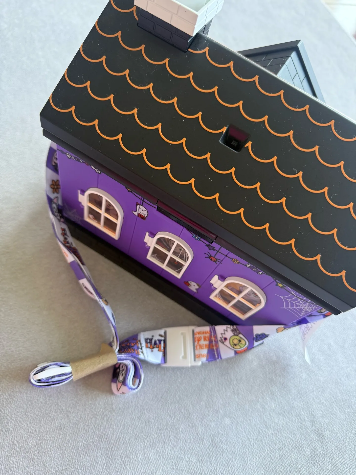 Shanghai Disneyland Halloween Exclusive Souvenir Olu Haunted House Design Light-Up PVC Popcorn Bucket - Festive Gift view 5