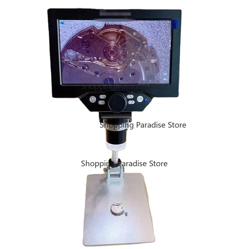 7-inch 1080FHD Electronic Microscope Watch Parts Magnifying Glass Wholesale Watch Maintenance Tool for Detailed Inspection