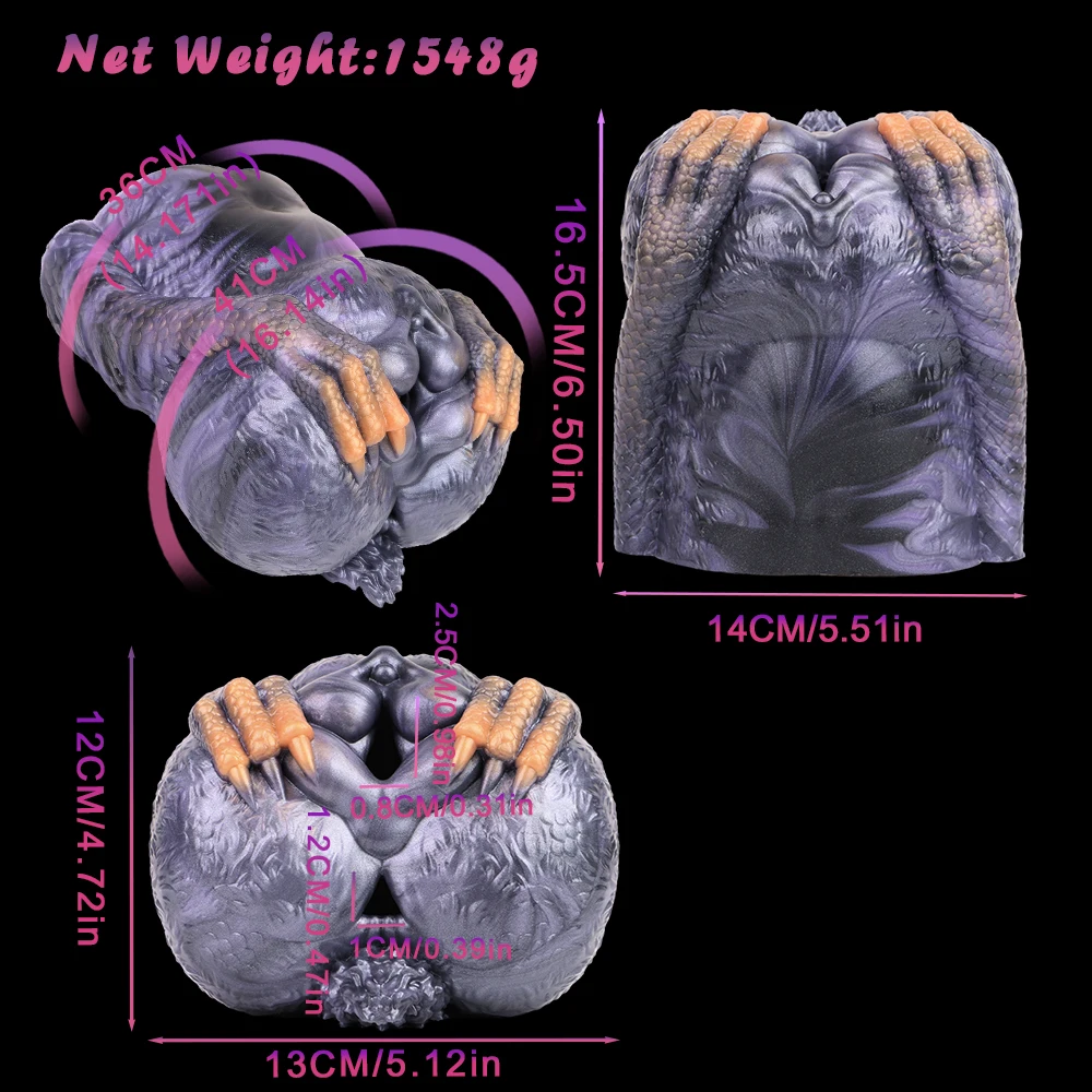 LUUK Fantasy Griffin Butt Male Masturbator Silicone Pocket Stroker Big Ass Onahole Sex Toy for Men 18+ Sex Game Forplay Toys