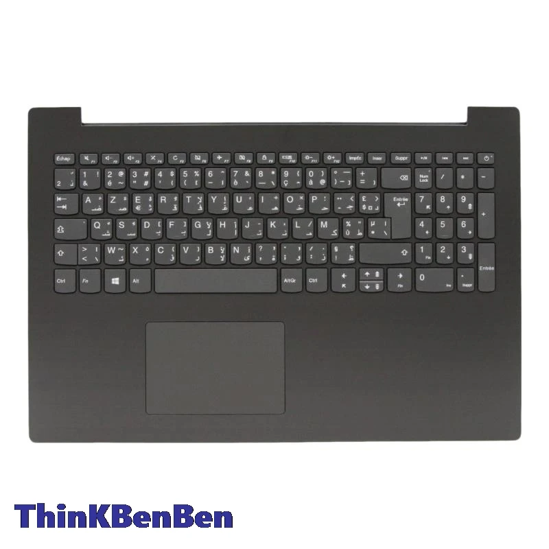 French Arabic Keyboard Iron Gray Upper Case Palmrest Shell Cover For Lenovo ideapad 330 15 IGM AST IKB 5CB0R16624