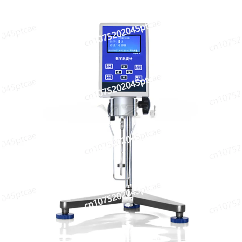 Rotary Digital Viscometer, Viscosity Tester, Rotational Viscosity Meter,Fluidimeter with No 1-4 Rotors, 1-2000000mpas, NDJ-5/8/9