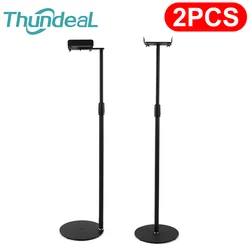 2Pcs Speaker Stand for Samsung Q30B 9500S Q900A JBL Speaker Sound Bar 75-140cm Adjustable Speaker Floor Stand Bracket Holder
