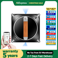 Window Cleaning Robot Liectroux YW910,Double Water Spray,Laser Sensor,Home Floor Windows Robot Vacuum Cleaner,App&Remote Control