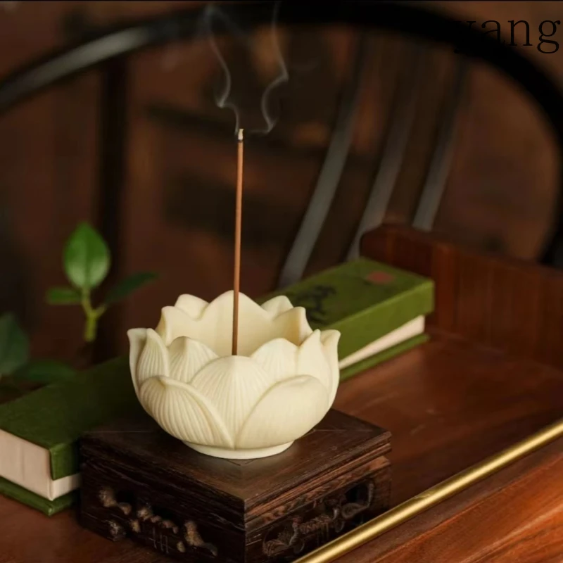 LTT Lotus Incense Ornament Tea Room Home Accessories Home Mini Incense Burner