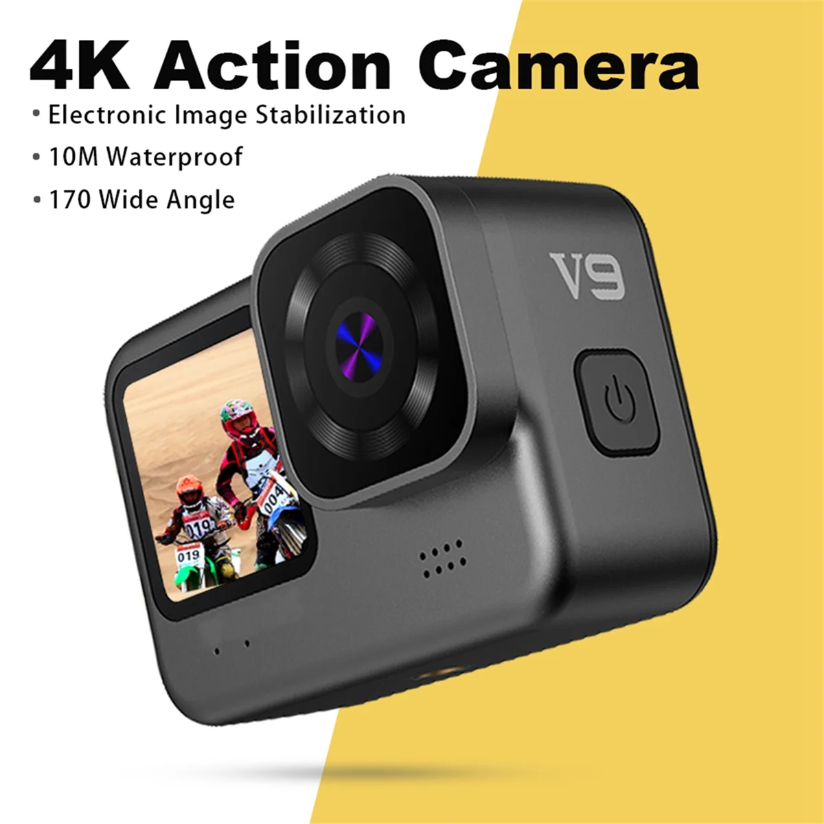 Sport Camera With Remote Control Screen Sport Drive Recorder Camera_OFSS