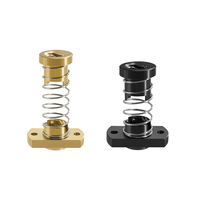 T8 Anti-backlash Lead Screw Brass/POM Nut Used To Upgrade Ender 3 CR-10 / Tornado/clone 3D Printer Part Anti-backlash Spring Nut