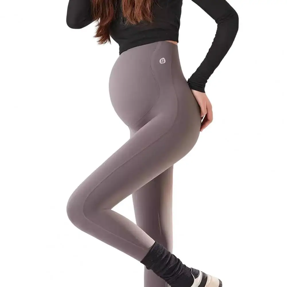 Pregnancy Pants Belly Support Slim Fit High Waist Leggings Women Bottom Pants Spring Autumn Work Leisure Yoga Pregnancy Wear