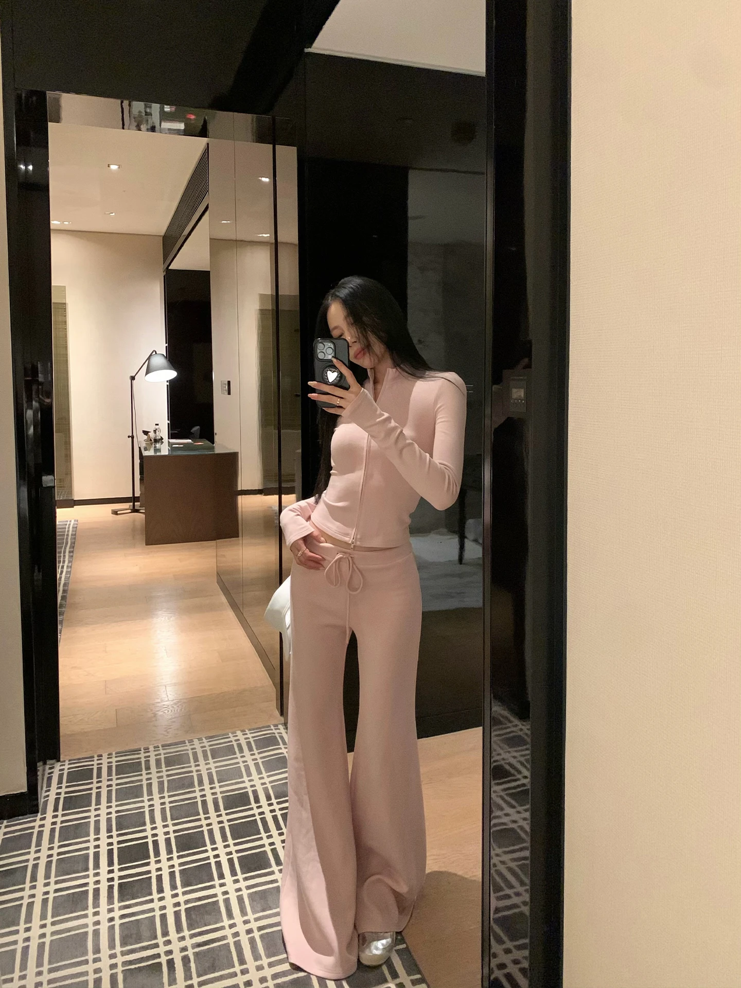 

70 Not Seventy Lazy Person's Outfit Loose Comfortable Slim Fit Hoodie Wide Leg Pants Set Korean Chic Whole Set Casual Wear