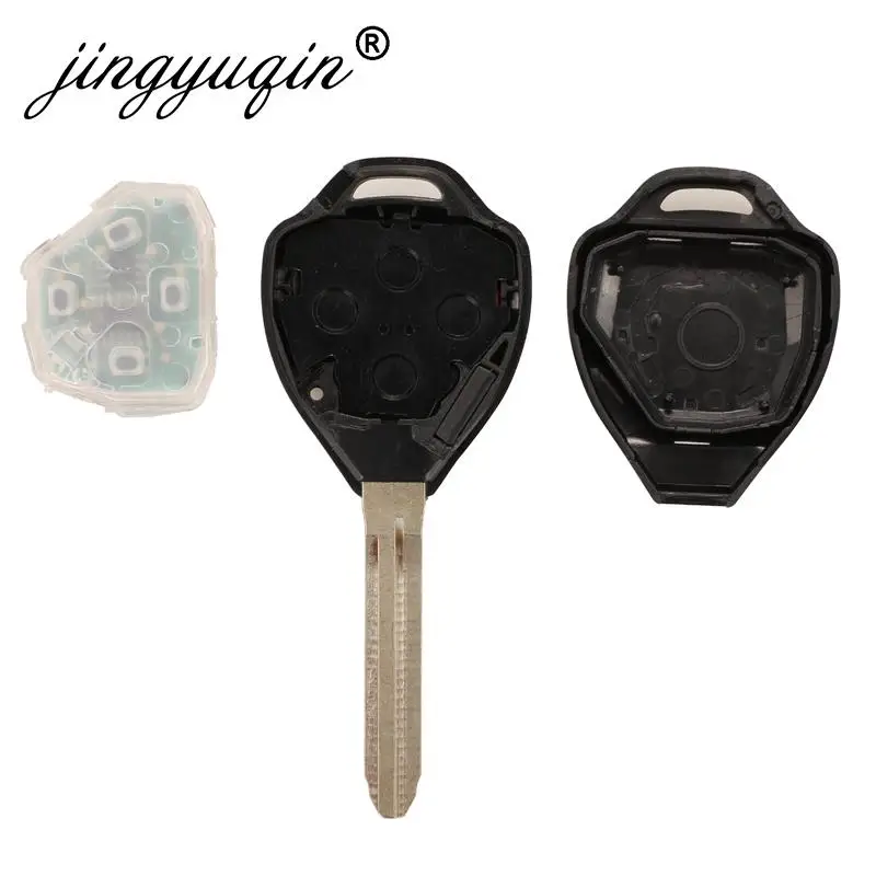 Jingyuqin hyq12bby 314.4 mhz id67 3/4 botões chave remota do carro para toyota camry avalon corolla matriz rav4 yaris venza tc/xa/xb/xc