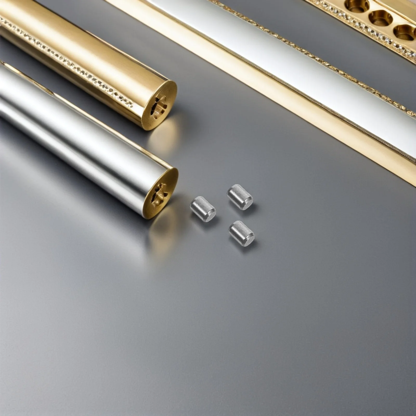 

24Pcs Stainless Steel Shelf Support Pins Cylindrical Metal Pegs for Bunk Bed Cabinet Shelf Mounting Hardware Replacement