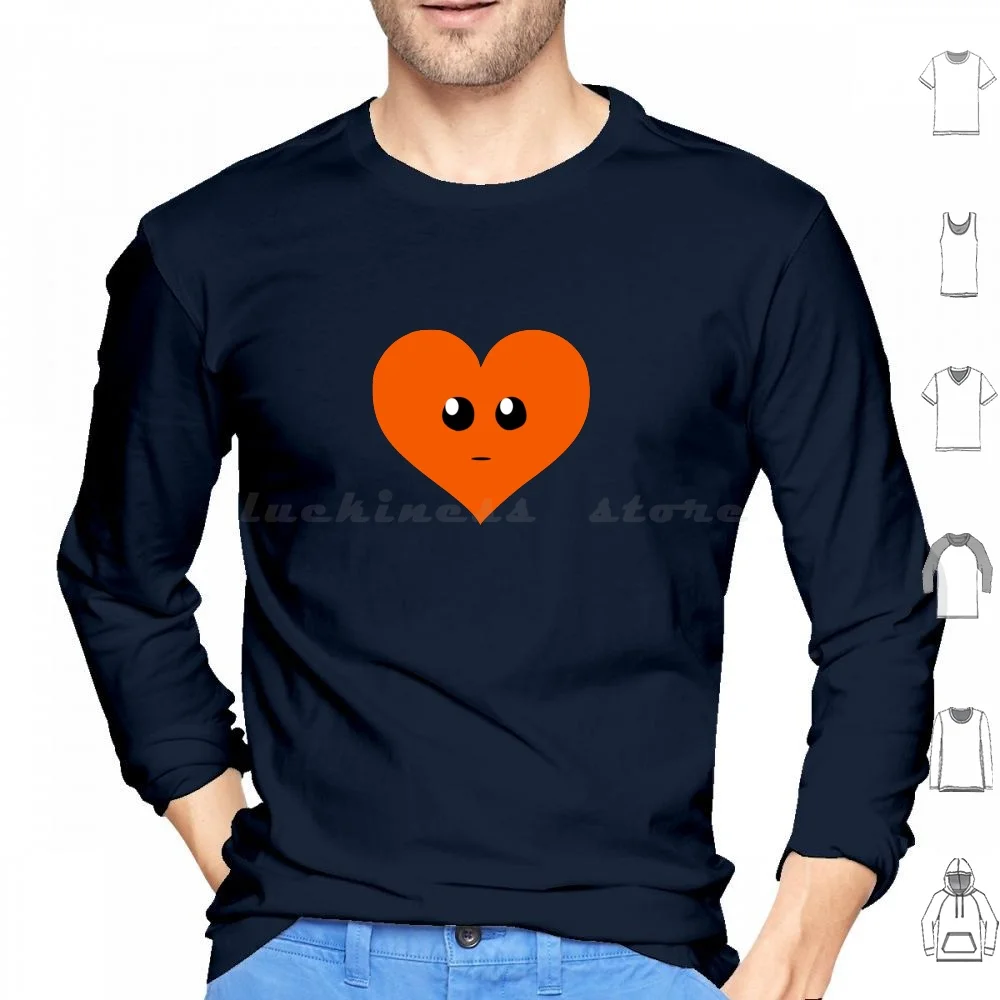 I Love Rust-Ferris Hoodies Long Sleeve Rust Rust Lang Programming Software Coding Web Logo Ferris Crab Tech Modzilla