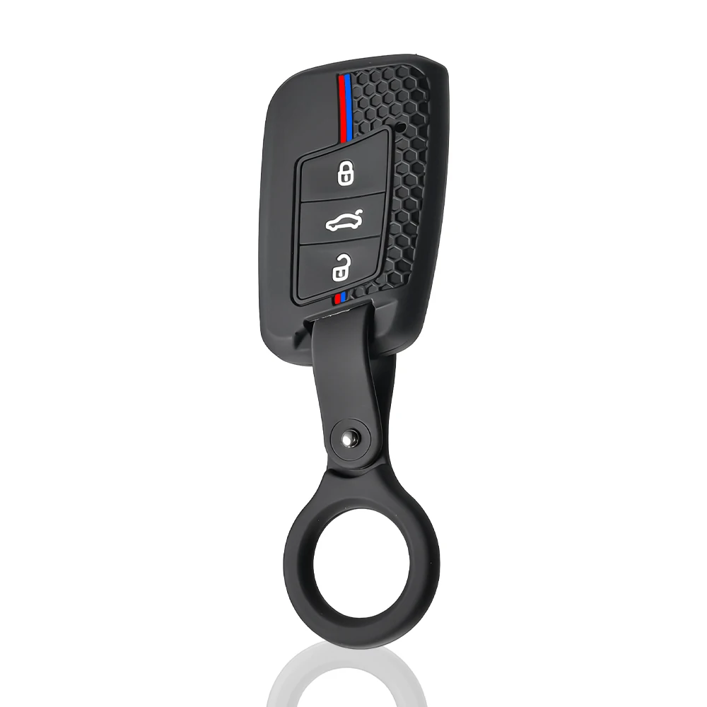 Silicone Cover For VW Volkswagen Magotan Magotan GTE Passat B7 B8 CC Arteon Skoda Fabia Superb A7 Kodiaq Seat Car Key Case Fob