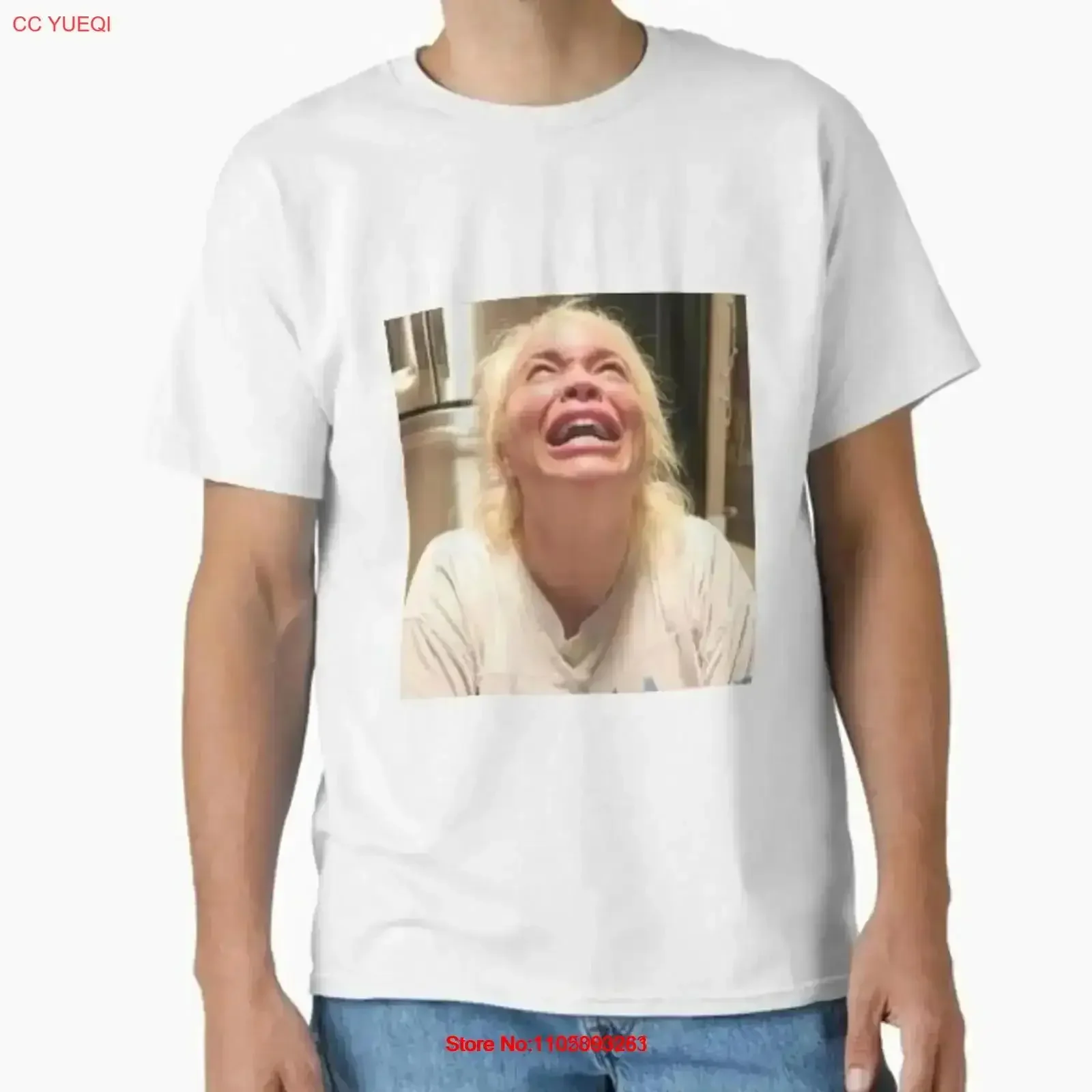 

Классическая футболка Trisha Crying Made in USA AUS S 2XL, винтажный стираный топ для повседневной носки, эластичная стильная мода с графическим рисунком