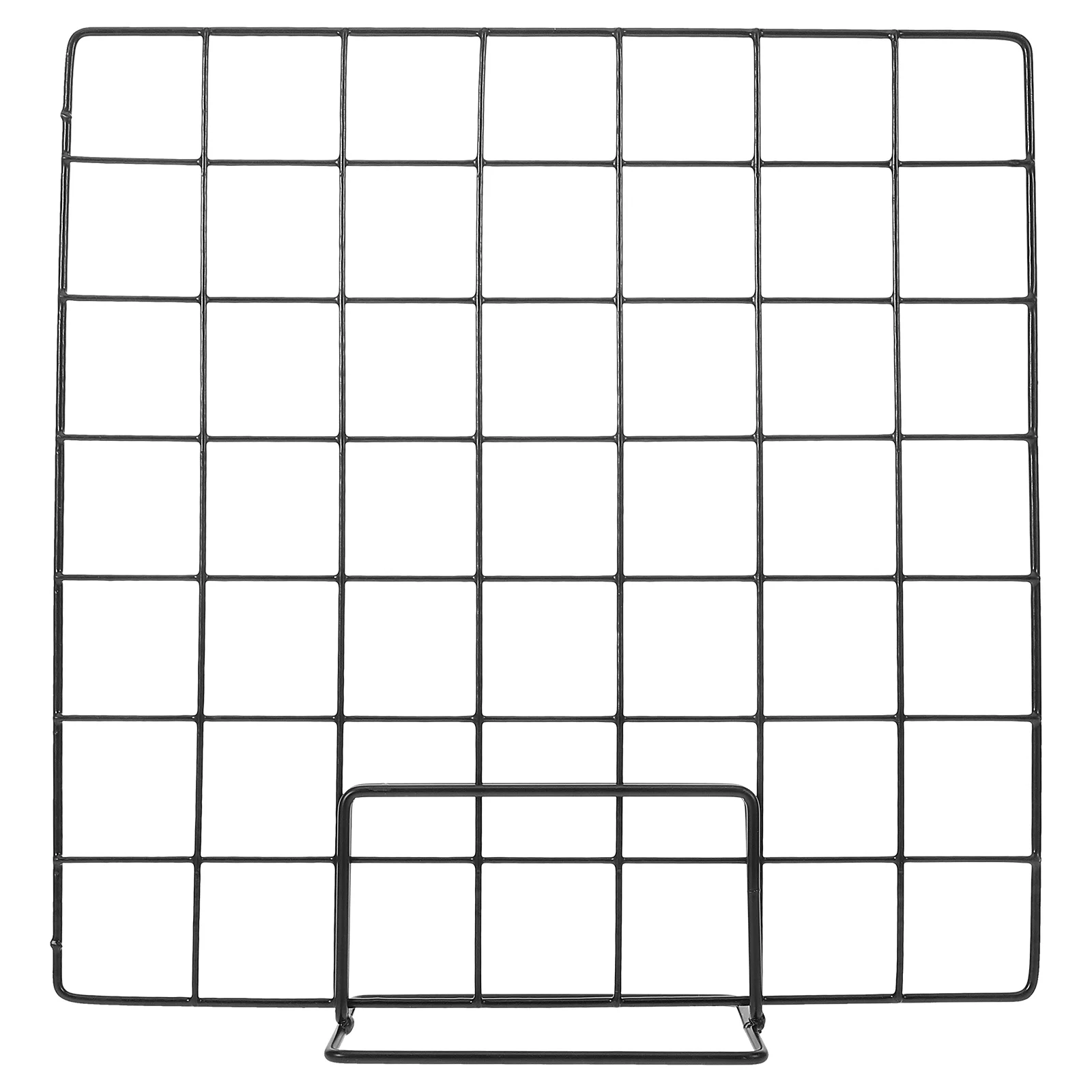 

Metal Wires Grid Display Stand Brackets Kitchen Storage Iron Board Displaying Holder
