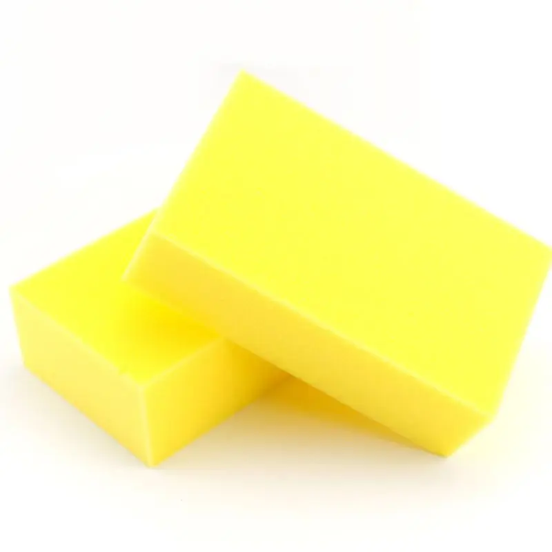 5Pcs Yellow Wash Wax Square Sponge Extra Soft Large Size Washing Cellulose Super Absorbent Multi-use Cleaning Tool Drop Shipping