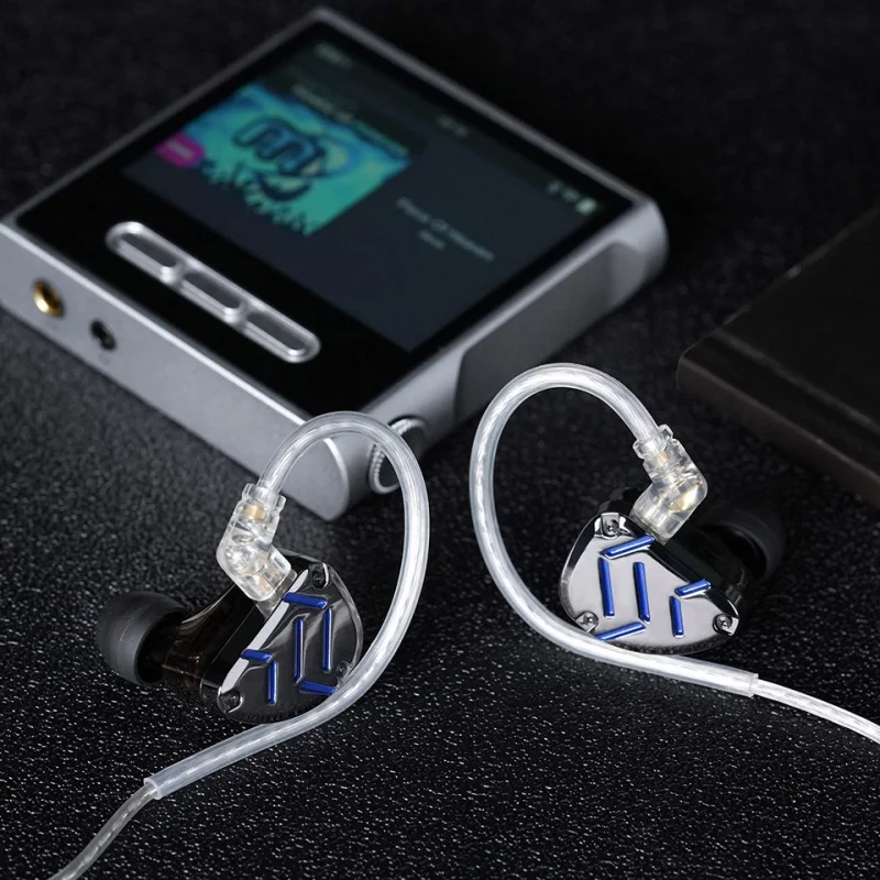 KZ ZAT سماعة أذن داخل الأذن 8BA + 1DD سماعات هجينة رياضية مزودة بخاصية إلغاء الضوضاء سماعة HIFI Bass سماعات أذن معدنية KZ AS16 PRO ZS10PRO ZSX #5