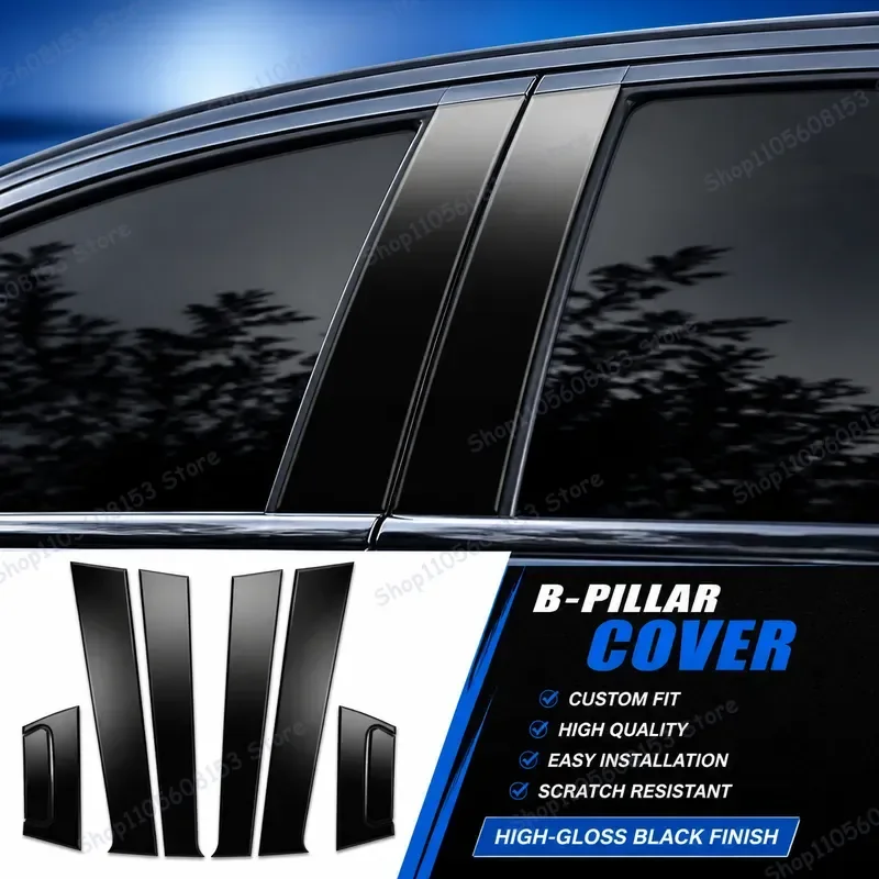 ホンダ-hr-v-ヴェゼル-2014–2021-ウィンドウピラートリムカバー-b-c-ポスト用-センターコラムフィルムステッカー-自動車内装用