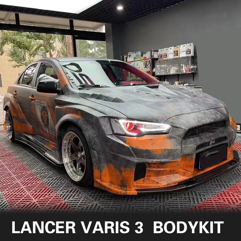 รีวิวชุดชิ้นส่วนรถ Mitsubishi Lancer 08-15 สำหรับการตกแต่งรถ