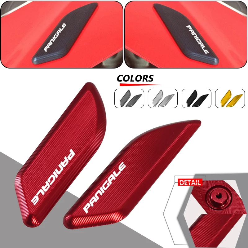 PANIGALE Motorcycle CNC Windscreen Mirror Cap Driven Mirror Hole Cover For panigale959 panigale1299 2015 2016 2017