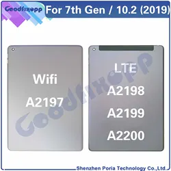 For 7th Gen 10.2 (2019) A2197 A2198 A2199 A2200 Back Battery Cover Door Housing Rear Case Repair Parts Replacement