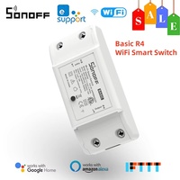 1-20pcs SONOFF Basic-R4 WiFi Smart Switch Yandex Alice Smart Home Control DIY Automation Module Works With Alexa Google Ewelink