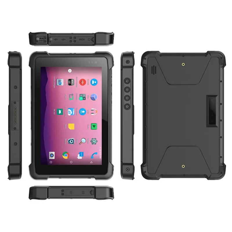 

HiDON Rugged Industrial Tablet 800nits Docking charger Android/(Win10 Optional) Pogo Pin Sunlight Read 4G LTE 2D Barcode Scanner