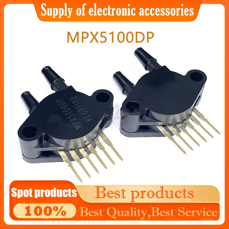 

1PCS Original MPX5100DP SIP6 MPX5100 Pressure Sensor 100kPa differential Pressure 5100DP Pressure detector Manometer