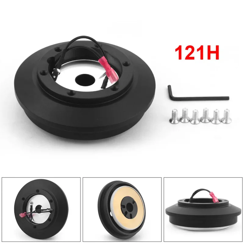 

121H Connector Base 6-Hole Steering Wheel Short Hub Adapter For Lad Cruiser For Lexus for Toyota Supra 86-93 For Celica 94-05