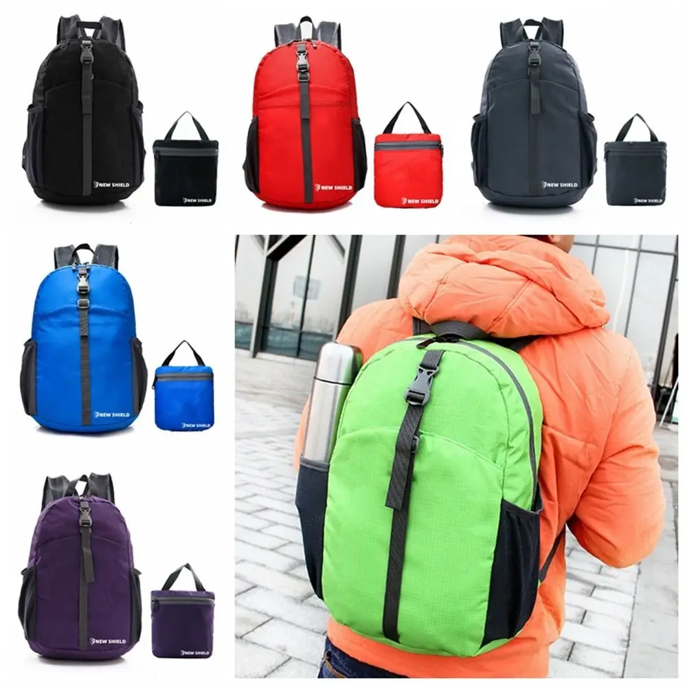 

Portable Waterproof Foldable Backpack Packable Large Capacity Hiking Daypack Folding Water-resistant Mountaineering Bag Travel