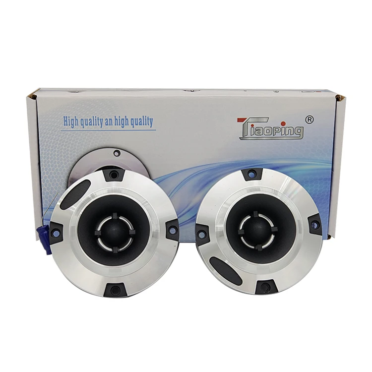 

High Sensitivity 4 Inch Car Audio Bullet Tweeter 150W 4 Ohm Aluminum Car Horn & Speaker