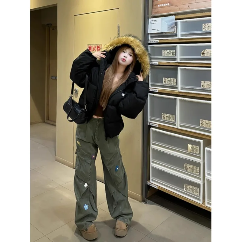 سراويل نسائية عصرية متعددة الاستخدامات للرياضات الخارجية والترفيه بأرجل مستقيمة مريحة وعصرية قابلة للتنفس للجنسين بأرجل واسعة #3