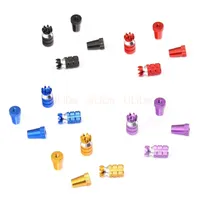 2Pcs Aluminum RC Car Plane Controller Rocker Head M3 3mm M4 Transmitter Gimbal Sticks Ends for MC8B 6C AT9 FUTABA JR Wfly Flysky