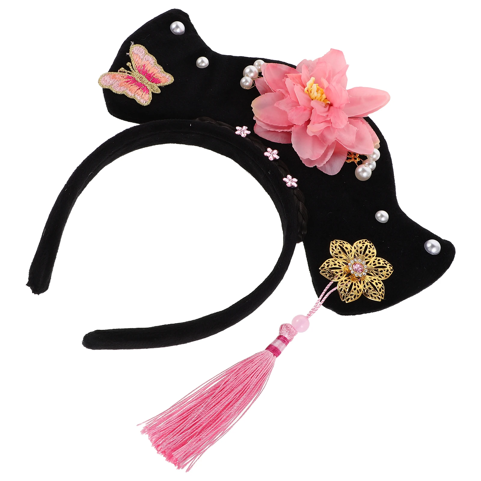 

Fashion Vintage Headband Plastic Chinese Hair Accessories Traditional