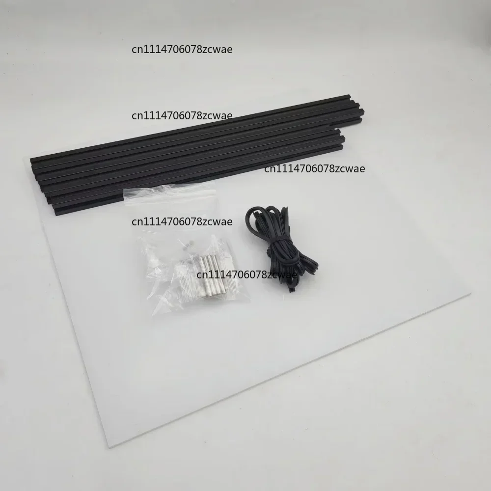 ZOCI-FOR Clack Fridge Door Kit with panels(Optional) for Voron Trident 250mm,300mm  350m Size Clicky Clack Door 3D Printer Parts