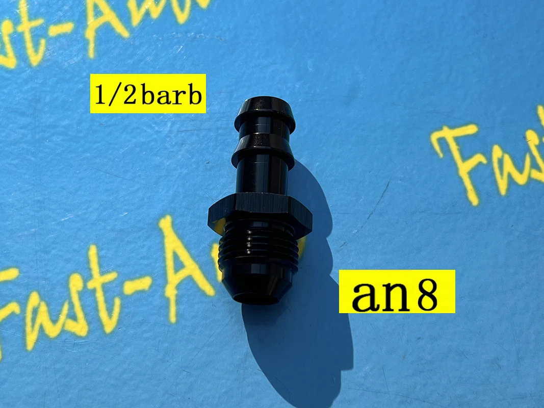 

Резьба 3/4-16unf AN8-8AN AN-8 с наружной резьбой на переходник для шланга с зазубринами 1/2 дюйма