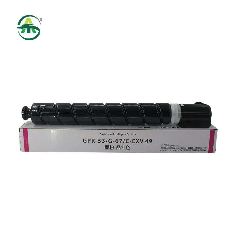 1 conjunto de cartucho de toner G67 GPR-53 C-EXV49 para Canon iR-ADV C3020 3025 3120 3125 3320 3325 3330 3520 3525 3530 DX C3720 3725 3730