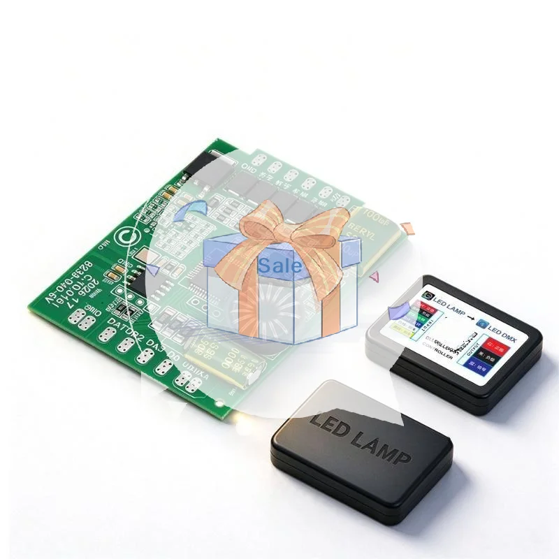 V17 LED Light Controller with Shockproof Protective Case APP Control 4 Channel Output for Home Light Decoration