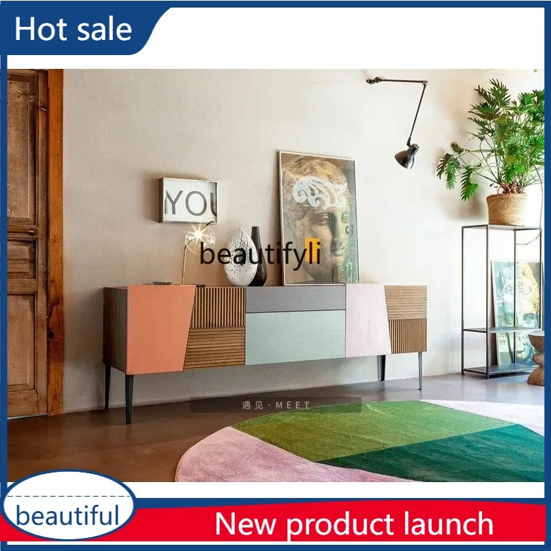 

A003 Скандинавский креативный обеденный шкаф для хранения чая, соответствующий цвету, простой и современный