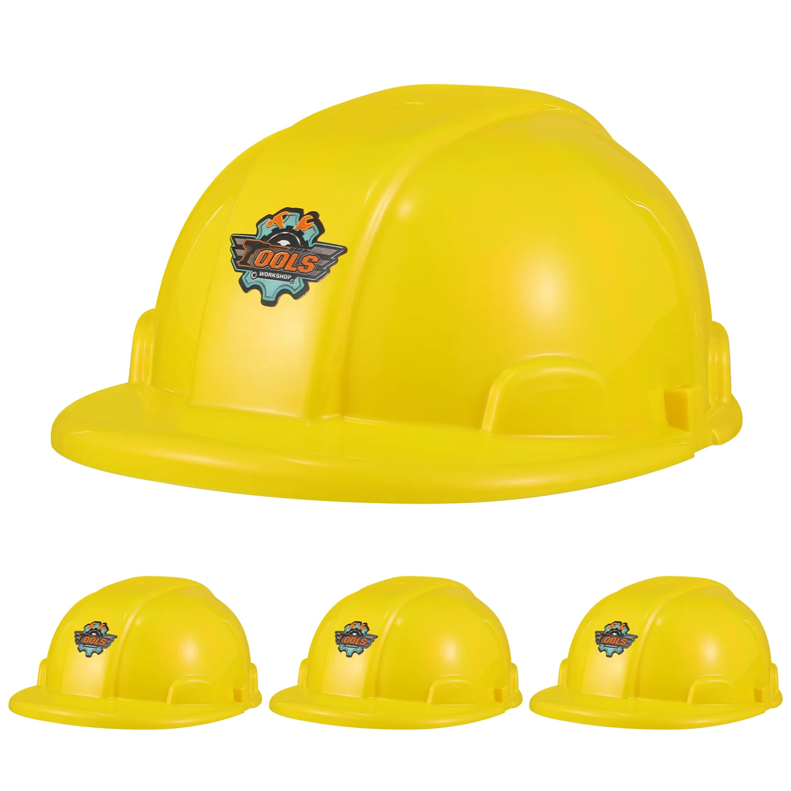 Construction Hat for Kids Hard Excavator Plaything Party Building Dress up Hats Worker Toy Child