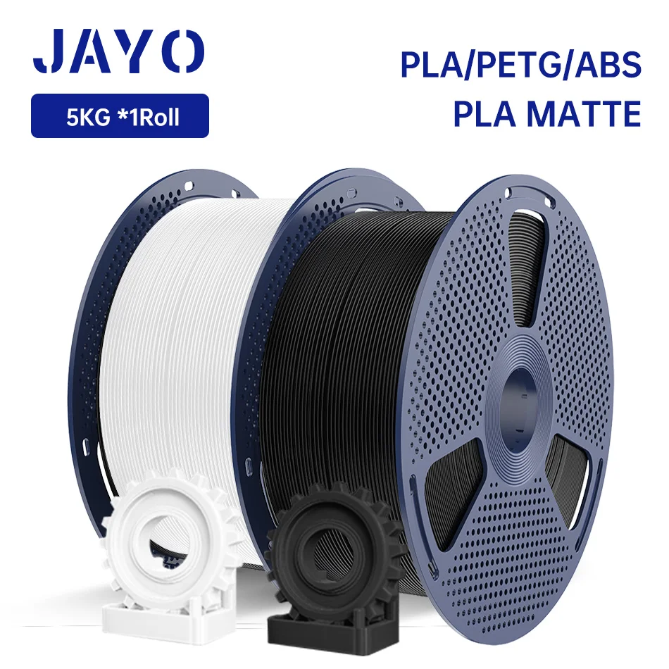 

JAYO 5 кг/рулон 3D-нить PLA/ABS/PETG Нить для 3D-принтера 1,75 мм PLA плюс нить Высокая прочность Аккуратно рана