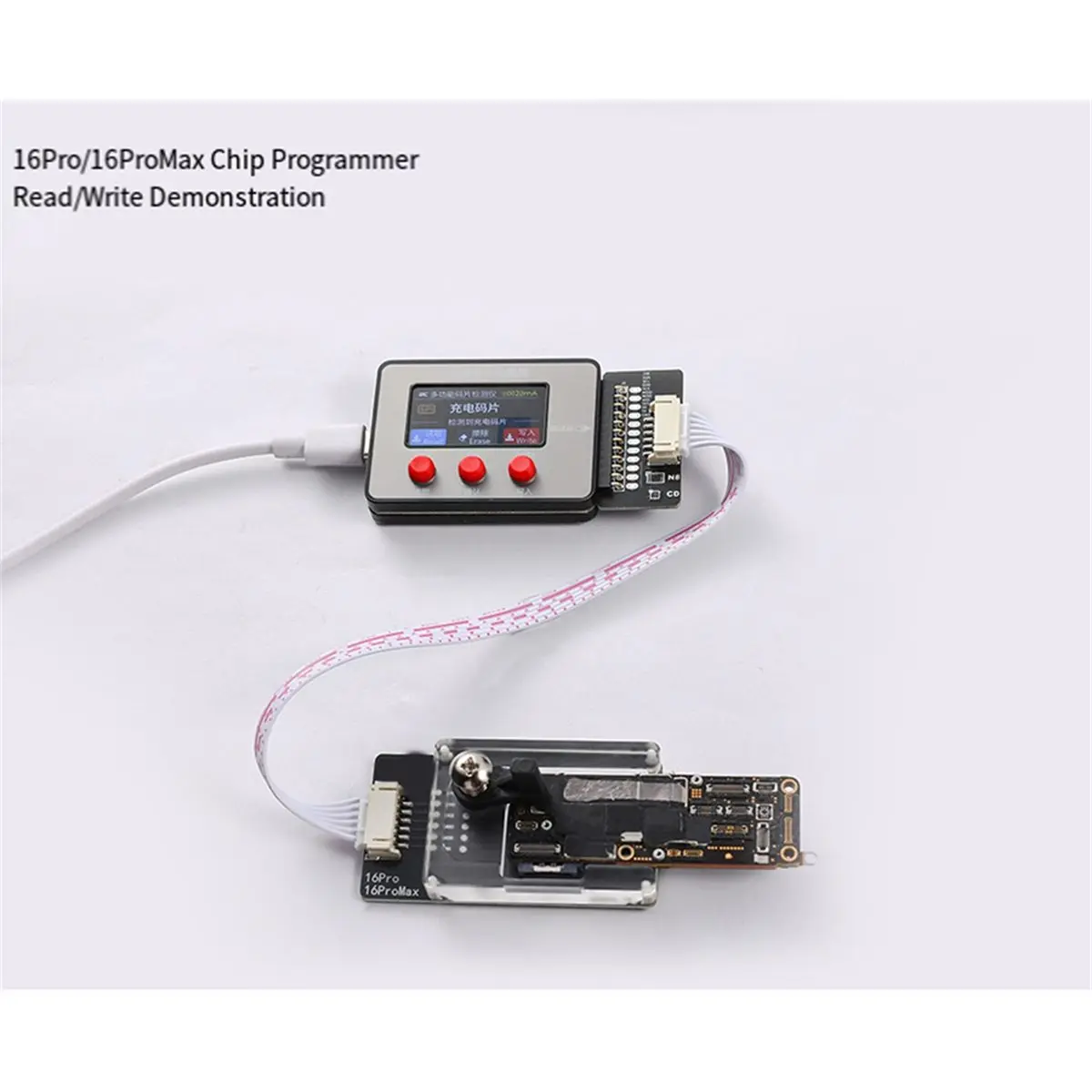 A340FHOT]M16SE/M15SE Charging Chip Reader/Writer Fixture No Disassembly Required No Layering Required M15SE
